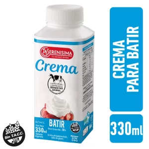 Crema La serenisima 330 ml